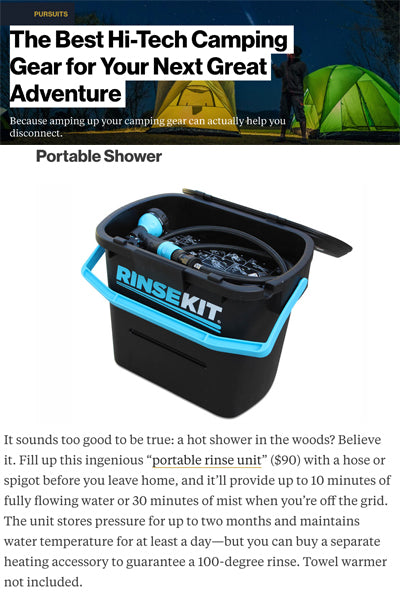 Bloomberg Features RinseKit