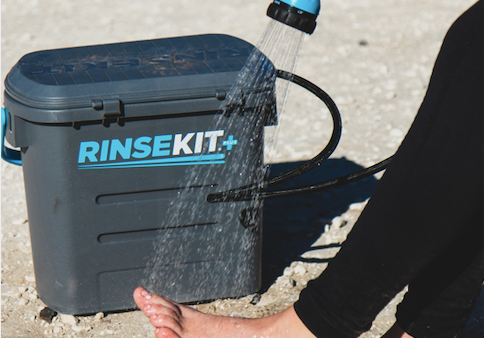 Center for Surf Research Dubs RinseKit as the Best Shower for Surfers