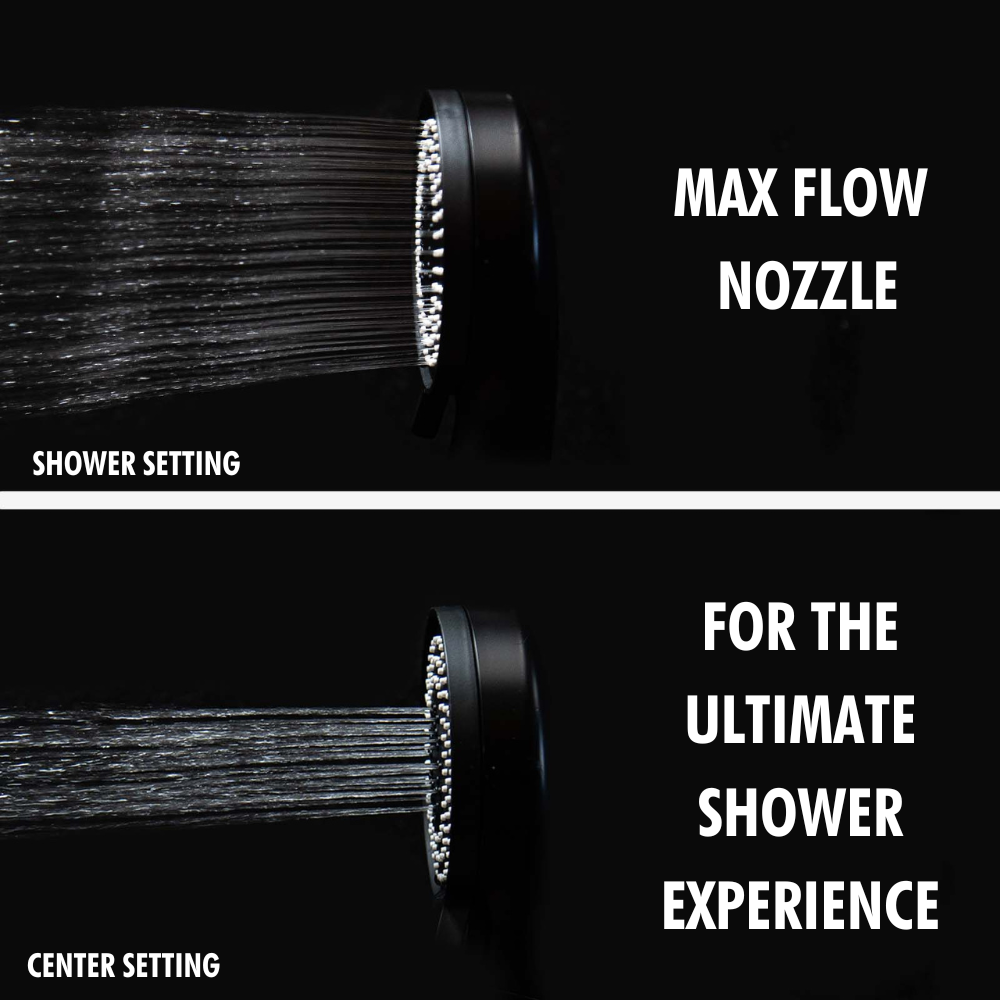 Shower Nozzle with Mount