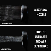 Shower Nozzle with Mount