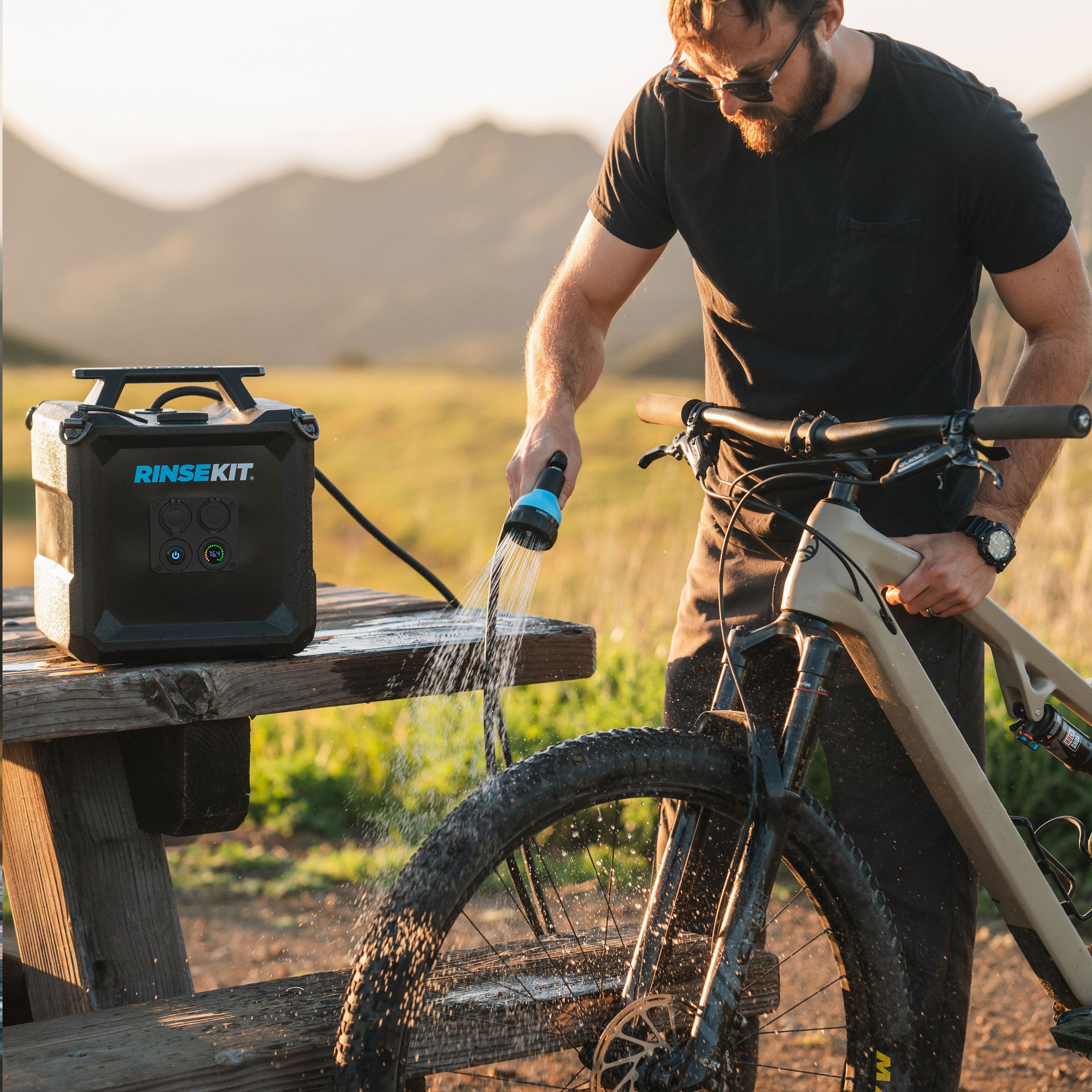4 Gallon RinseKit Cube Portable Shower