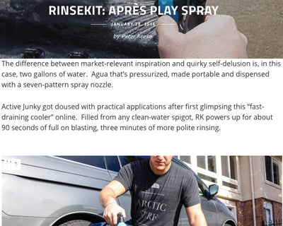 Active Junky Praises RinseKit