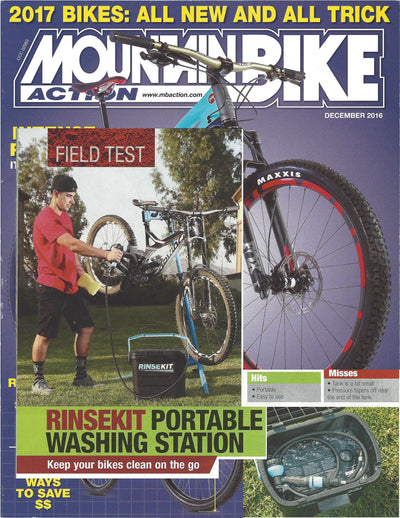 Mountain Bike Action Mag Praises RinseKit