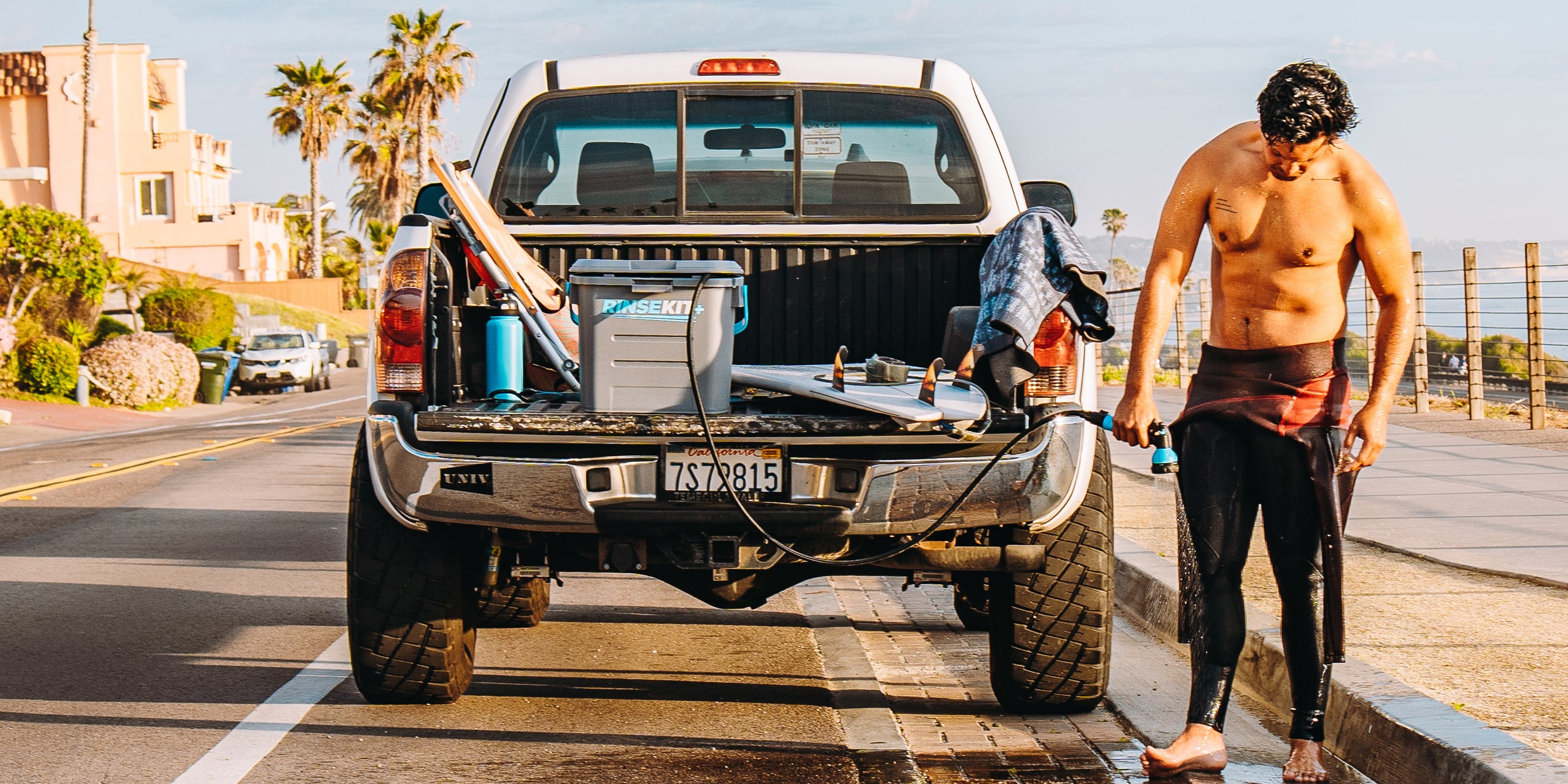 The Grom Life Declares RinseKit as the Best Portable Shower Option for Surfers on the Market