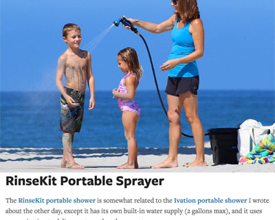 Tools & Toys Features RinseKit