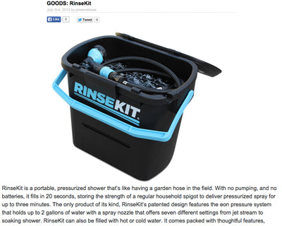Alliance Wake Features RinseKit
