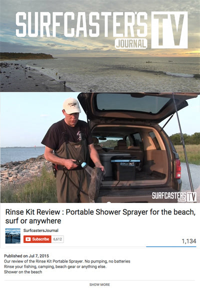 Surfcaster’s Journal Reviews RinseKit