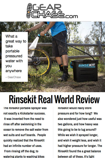 Gear Chase Reviews RinseKit