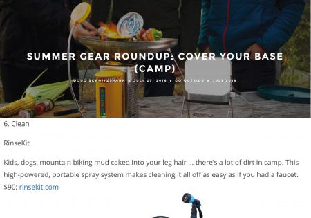 Elevation Outdoors Features RinseKit