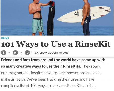 The Inertia: 101 Ways to Use a RinseKit