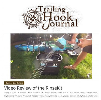 Trailing Hook Journal Reviews RinseKit