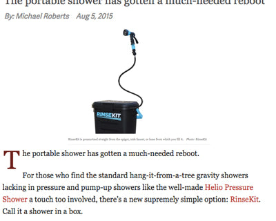 Outside Reviews RinseKit
