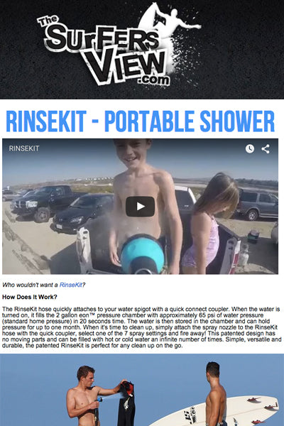 Surfer’s View Reviews RinseKit