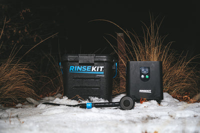 Introducing the RinseKit HyperHeater: The Ultimate Portable Instant Hot Water Heater for the RinseKit PRO