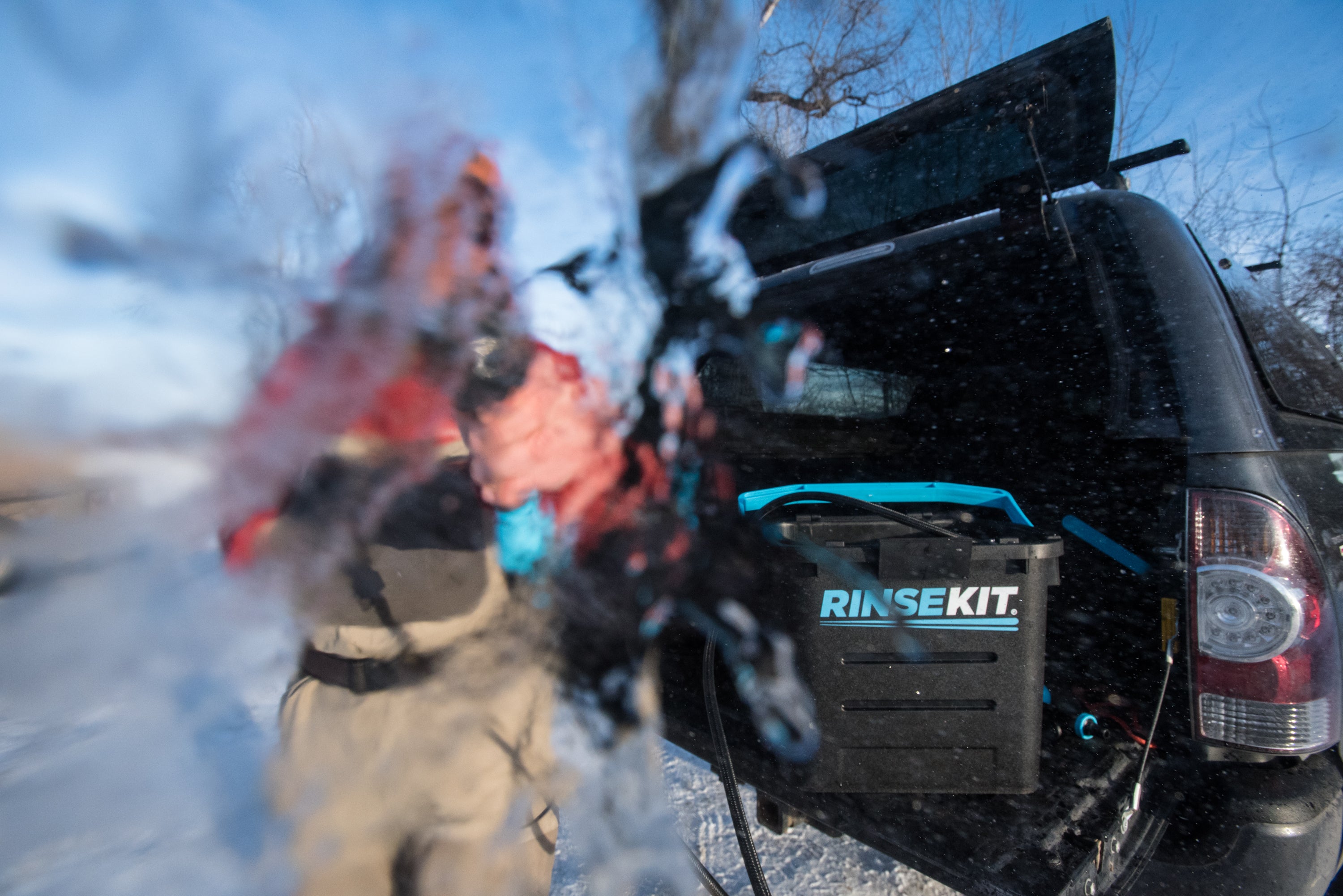 The Gear Caster Features RinseKit