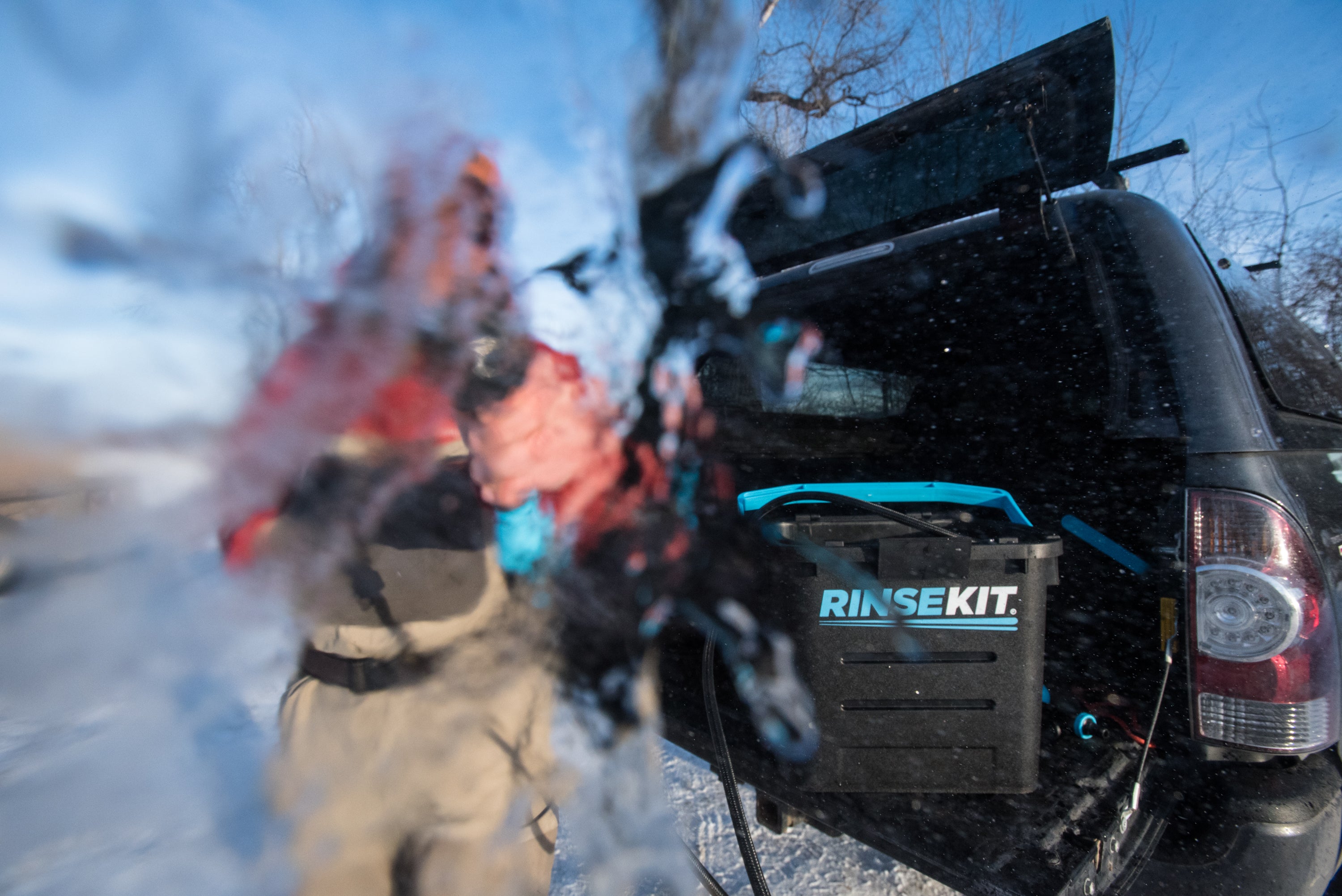 The Gear Caster Features RinseKit