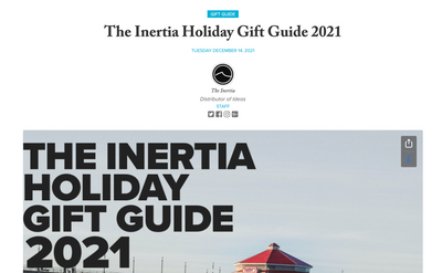 RinseKit PRO Featured in The Inertia 2021 Holiday Gift Guide