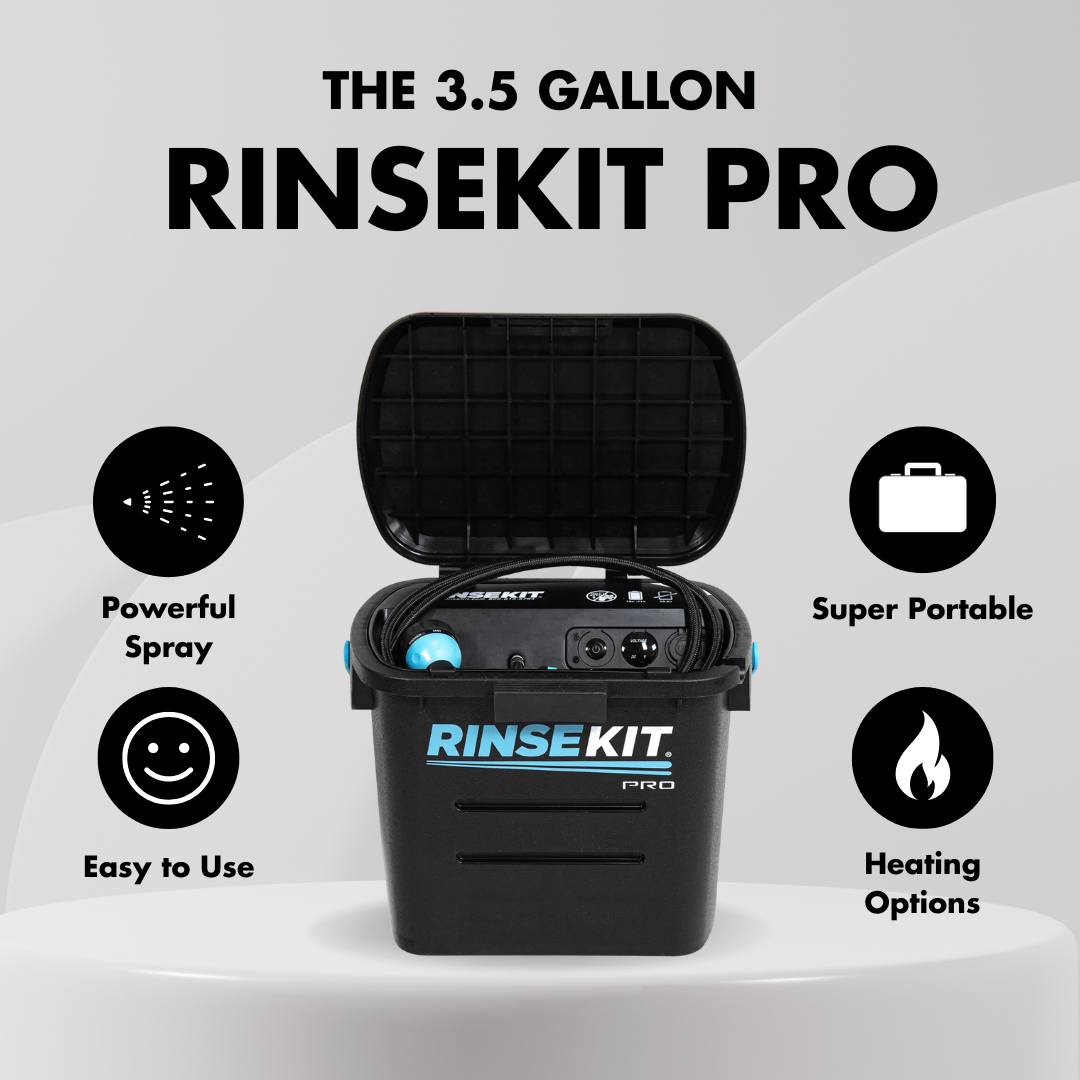 3.5 Gallon RinseKit PRO Portable Shower 3.5 Gallon RinseKit PRO Portable Shower