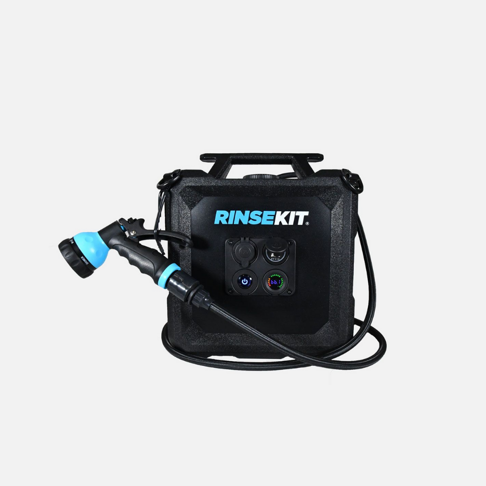 RinseKit® Portable Showers // Keep You & Your Gear Clean Anywhere