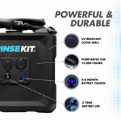 4 Gallon RinseKit Cube Portable Shower