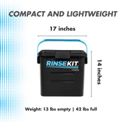 3.5 Gallon RinseKit PRO Portable Shower