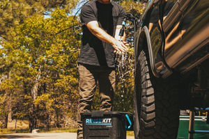 RinseKit® Portable Showers // Keep You & Your Gear Clean Anywhere