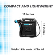 4 Gallon RinseKit Cube Portable Shower