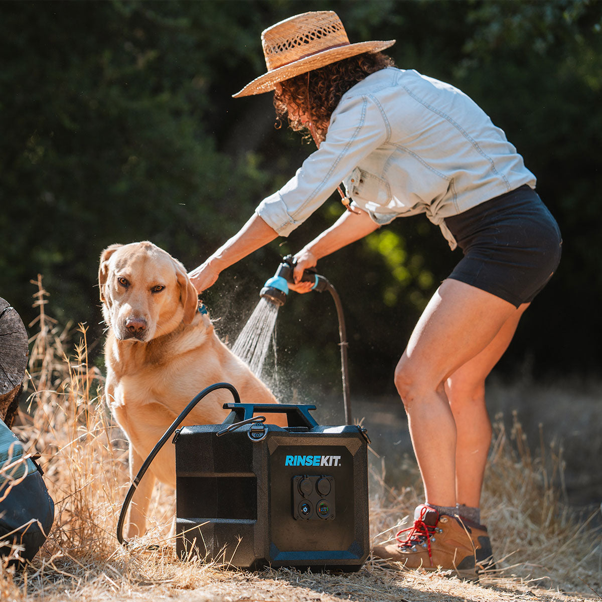 24v Rinse Kit 4 Gallon RinseKit Cube Portable Shower