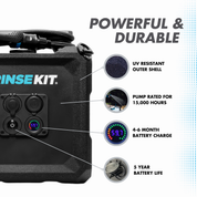 4 Gallon RinseKit Cube Portable Shower