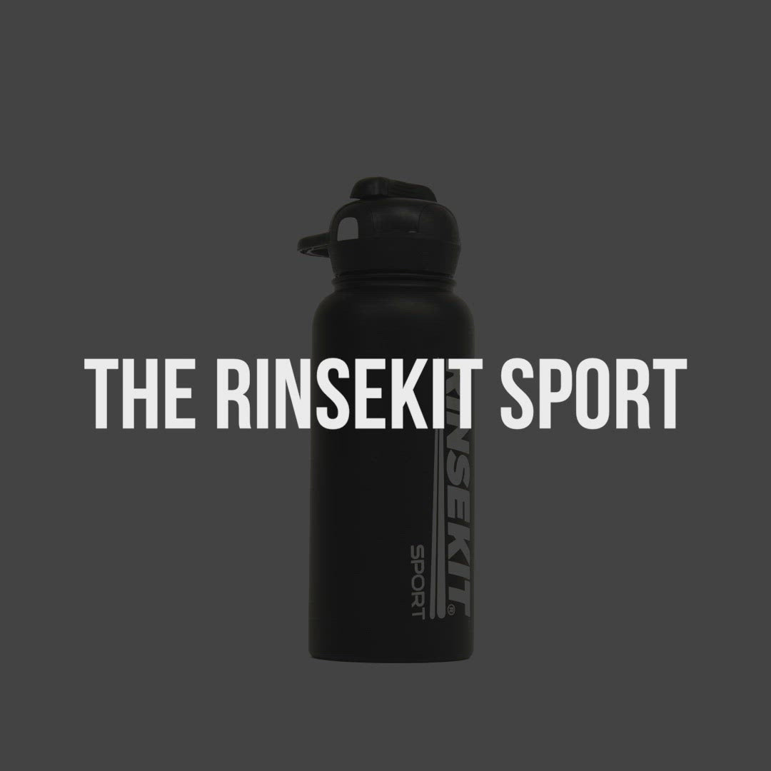32 oz RinseKit Sport Misting & Spray Water Bottle
